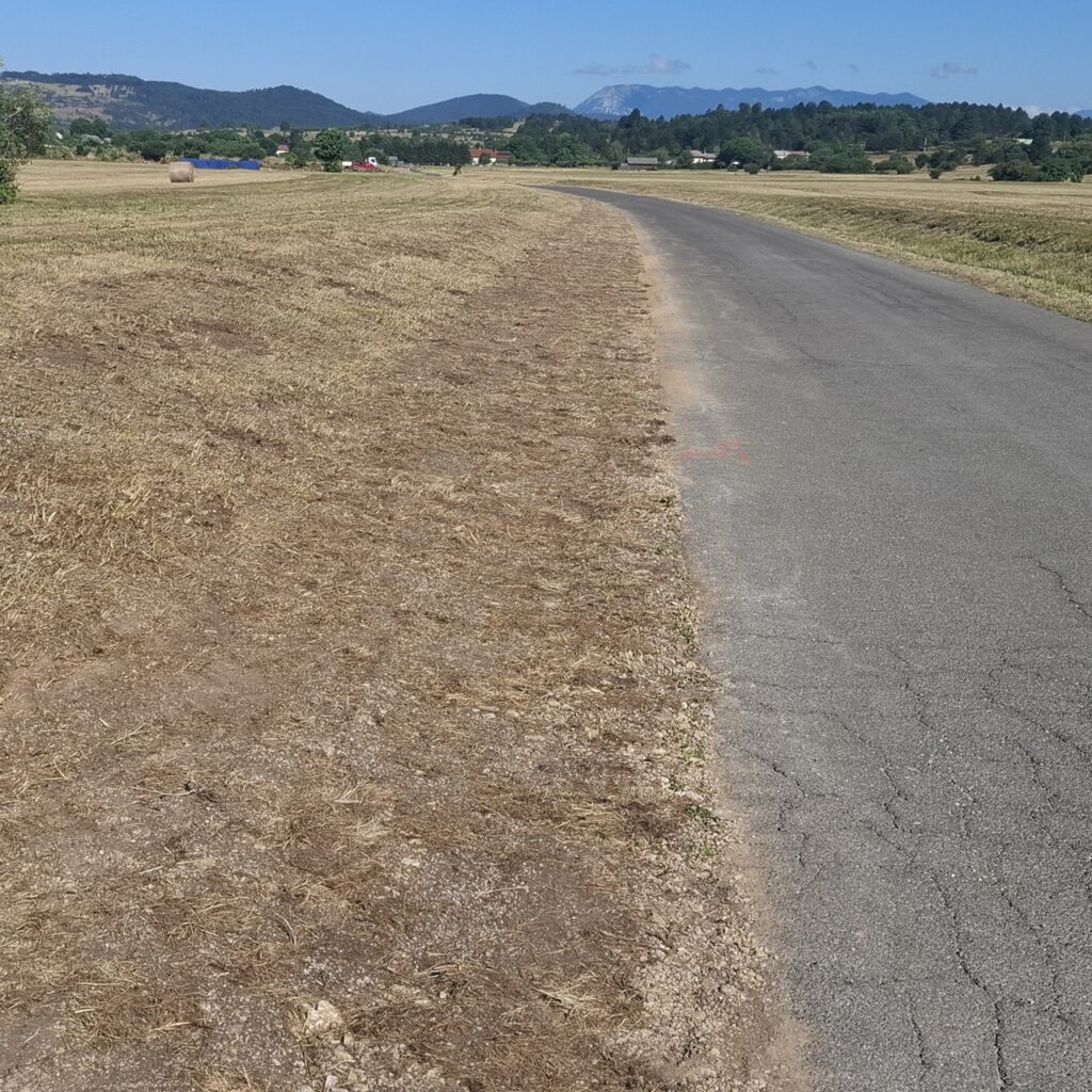 zaključena dela na trasi vodovoda